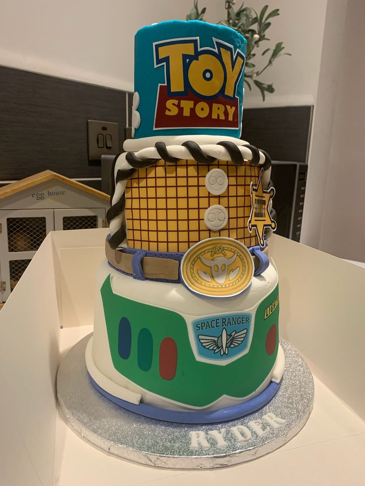 Toy Story Edible Icing Sheet.  Woodys Shirt.