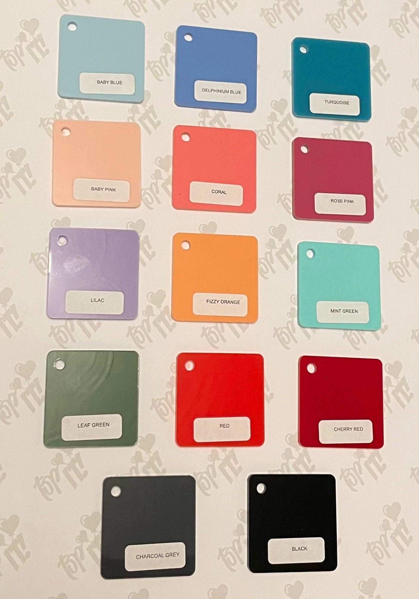 Oh baby acrylic cake charm. Mirror gold acrylic. Silver mirror acrylic. More colours available.