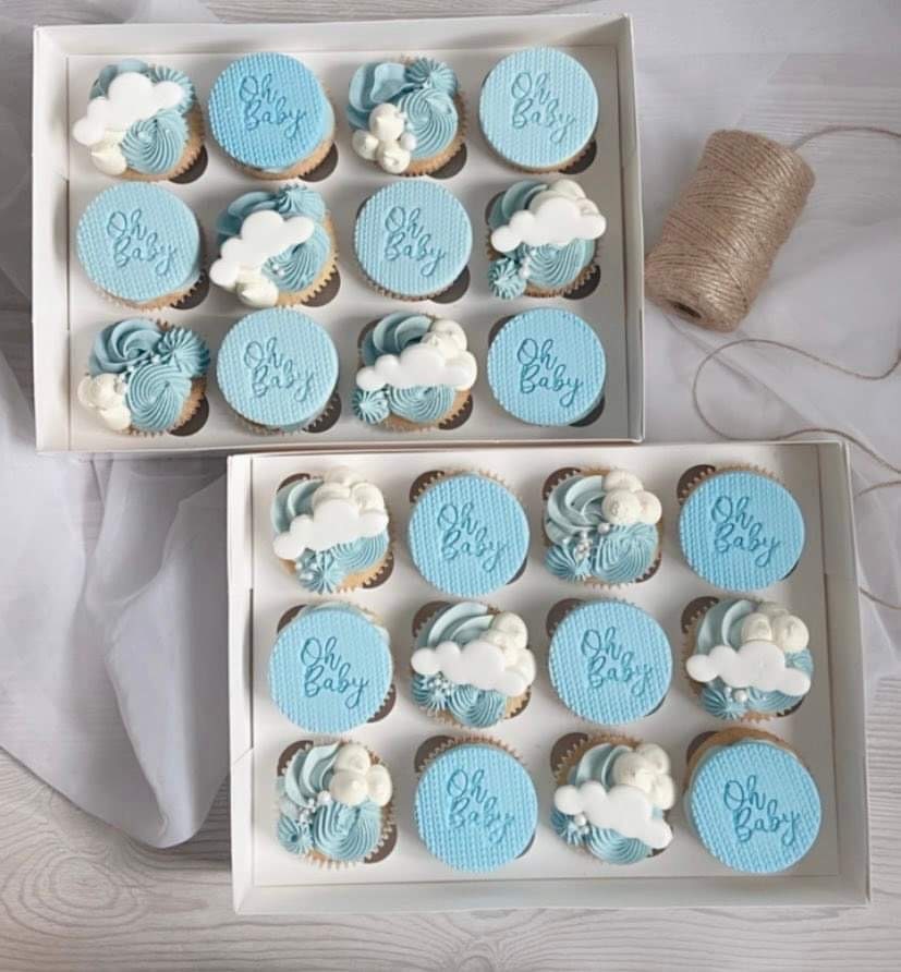 Oh baby fondant stamp. Baby Boy / Baby Girl Cookie stamp. Craft stamp.