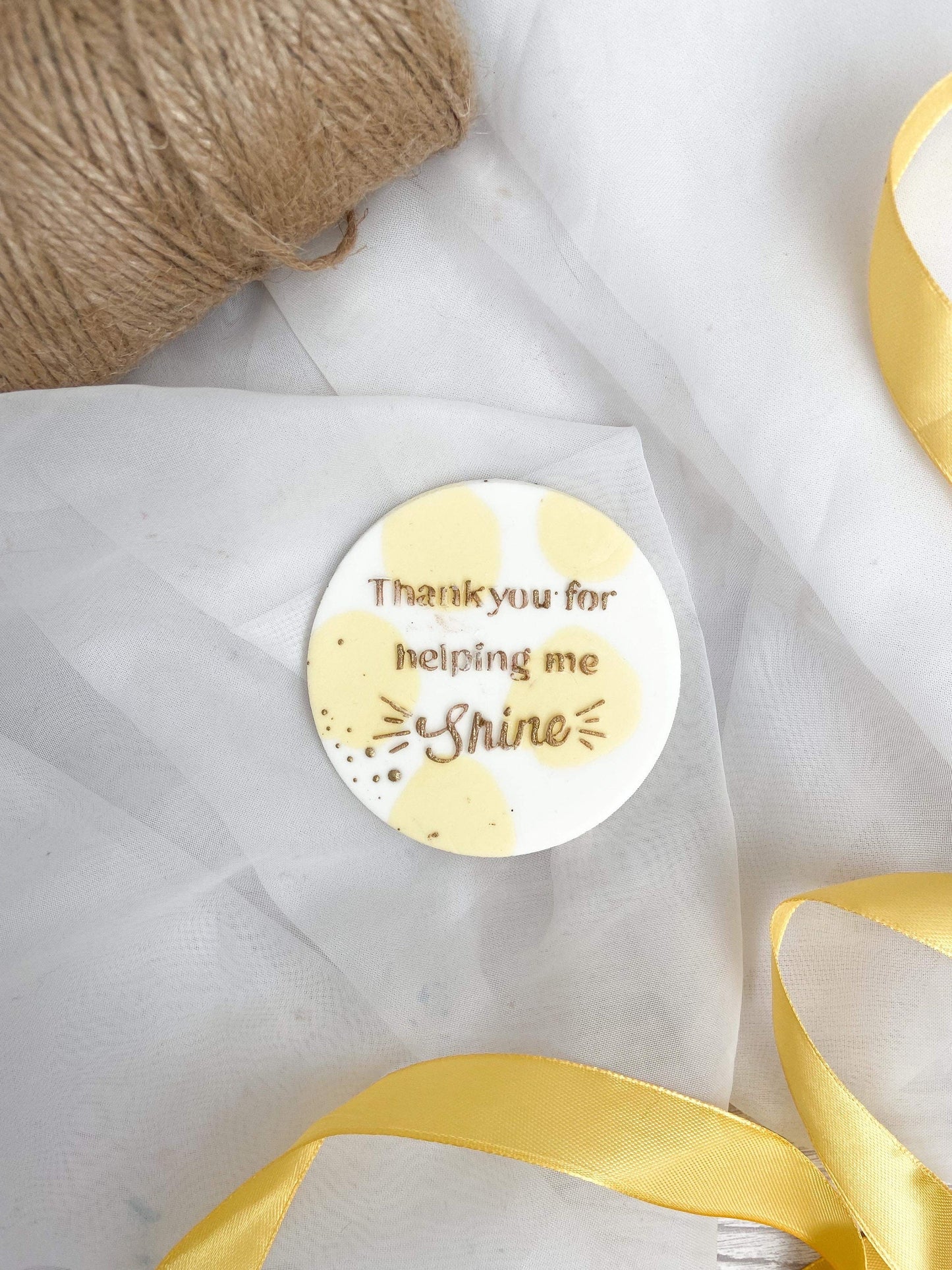 Thankyou For Helping Me Shine | Debosser / Embosser