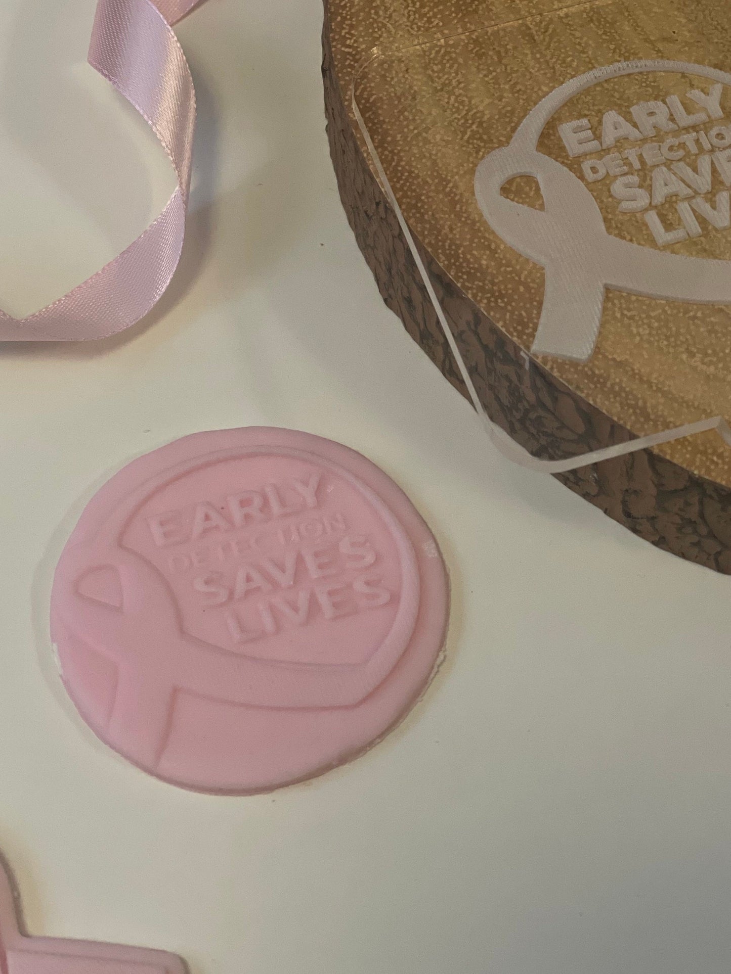 Mens Breast Cancer Awareness | Debosser / Embosser