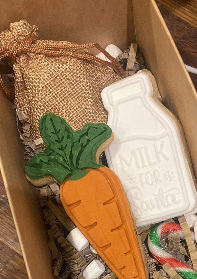 Milk For Santa Bottle | Debosser And Cutter Set.