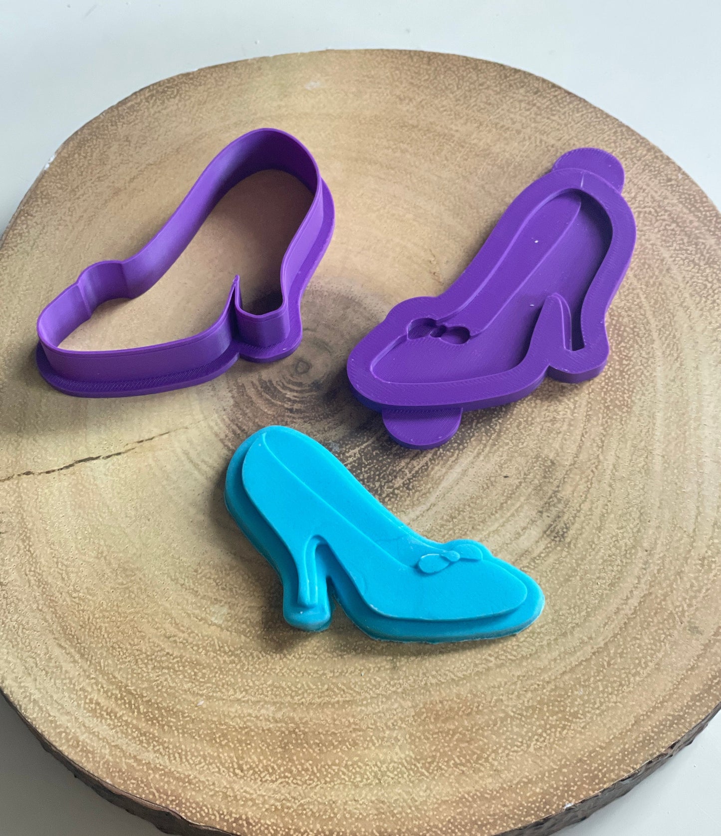 Princess Shoe | Debosser And Cutter Set