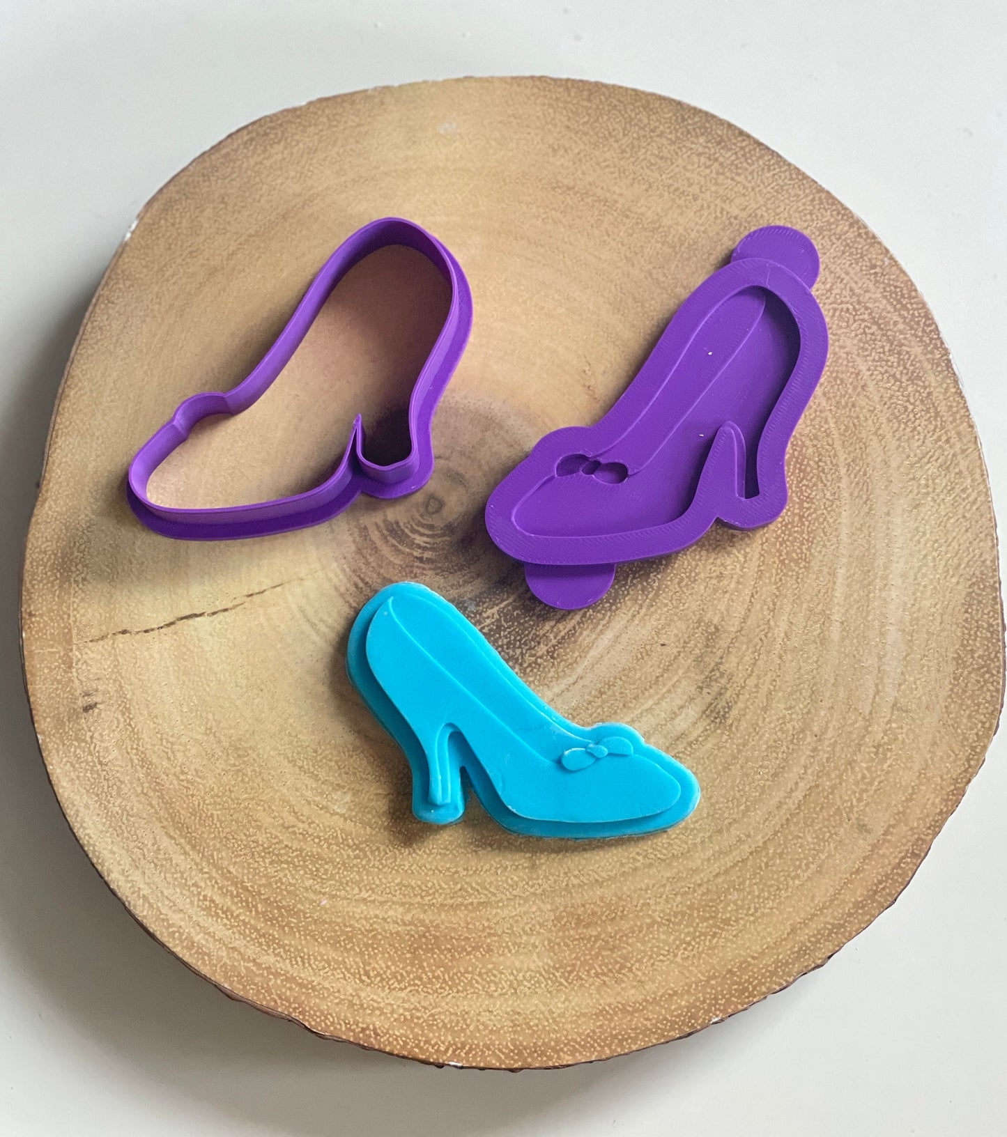 Princess Shoe | Debosser And Cutter Set