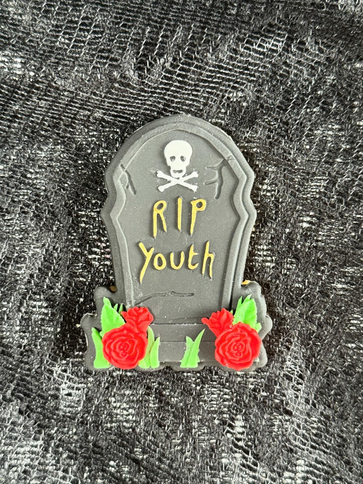 RIP Youth Headstone | Debosser Embosser and Cutter set.