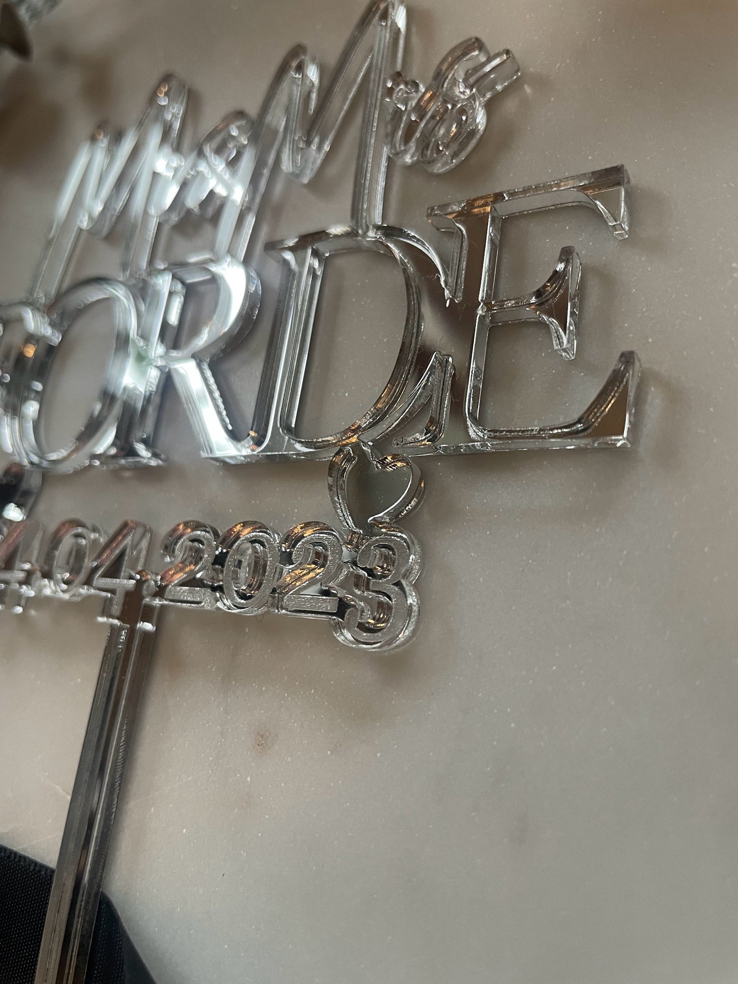 Wedding cake topper. Mr and Mrs Name and weddding date cake topper. Mr and Mr. Mrs and Mrs.