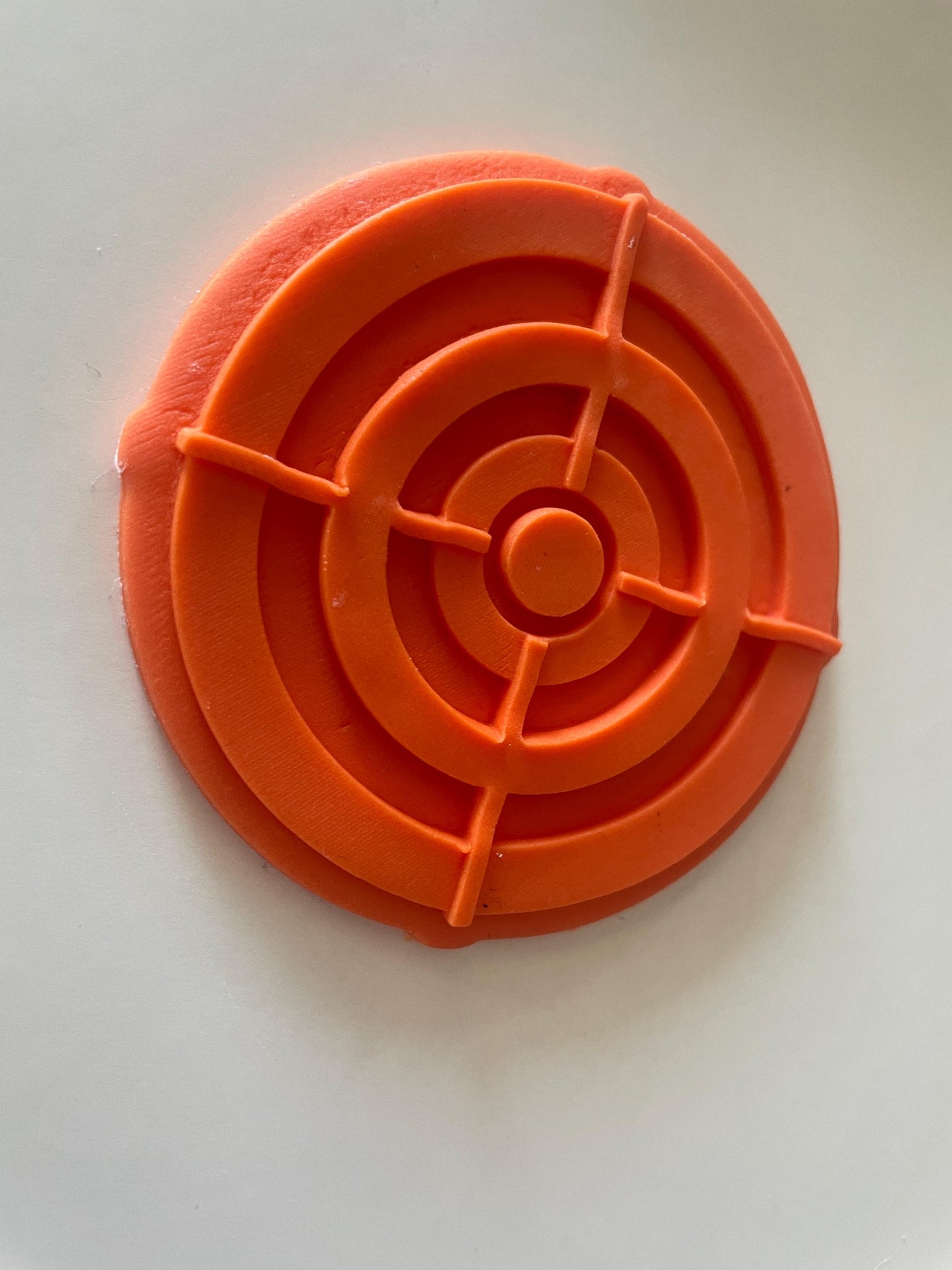 Nerf Target | Embosser / Debosser And Cutter Set. 3d printed.
