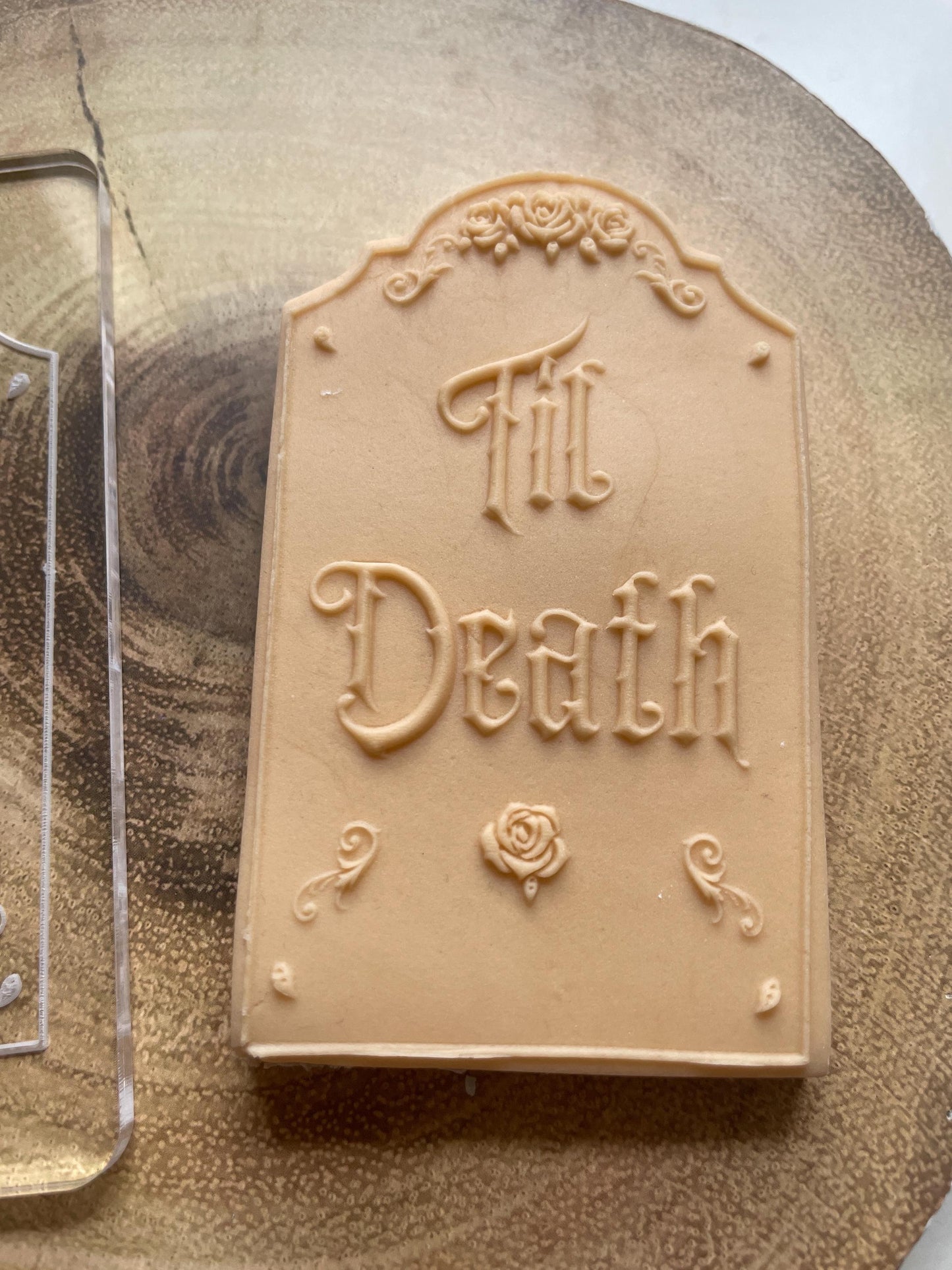 Til Death Debosser / Embosser. Headstone Debosser and Cutter.