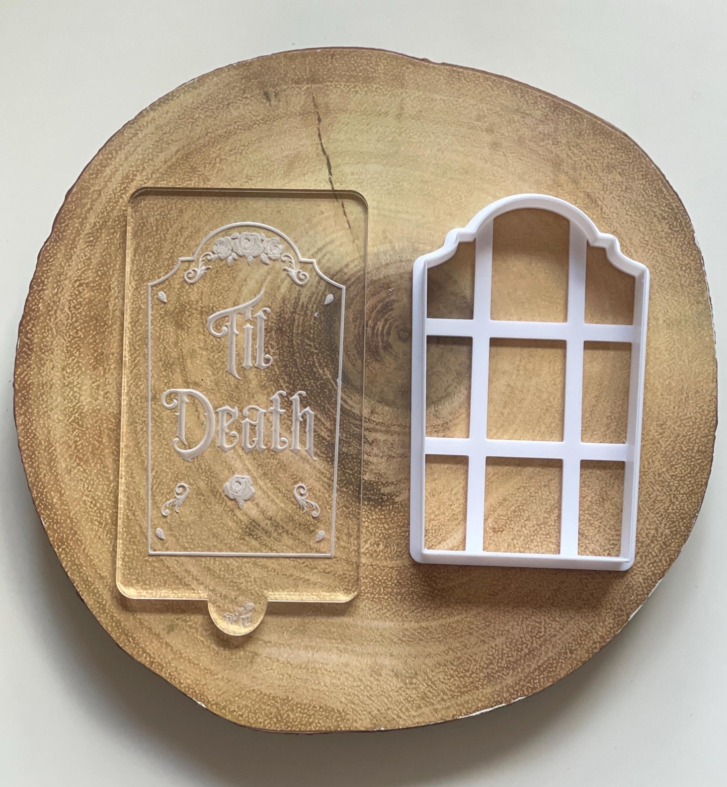 Til Death Debosser / Embosser. Headstone Debosser and Cutter.
