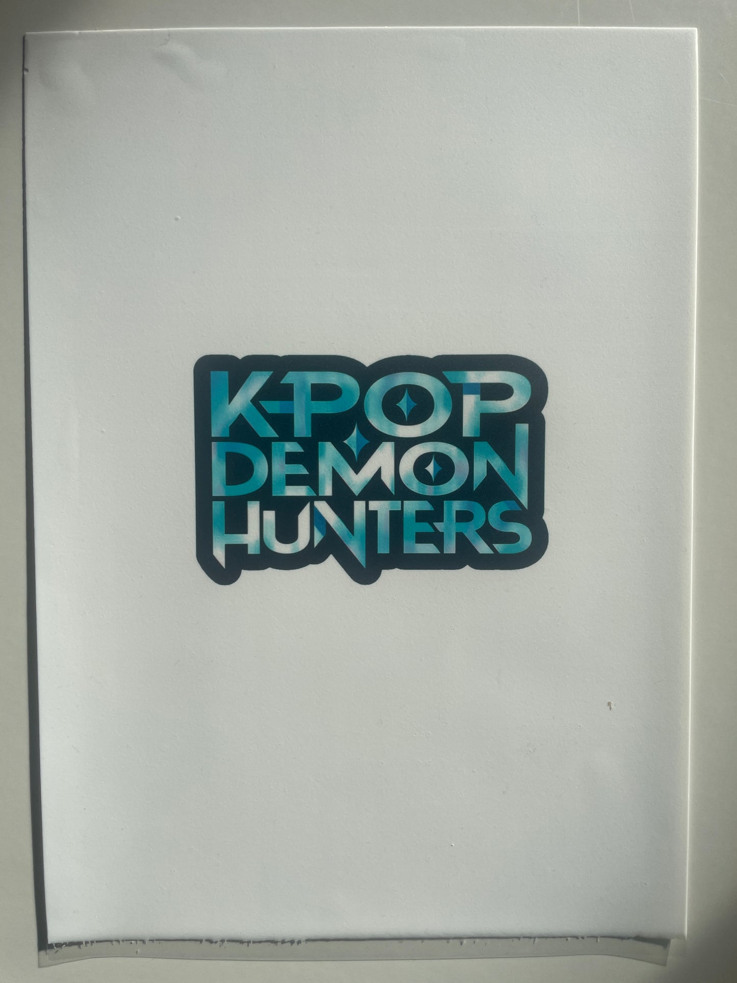 Kpop Demon Hunter Logo | Edible Icing Print