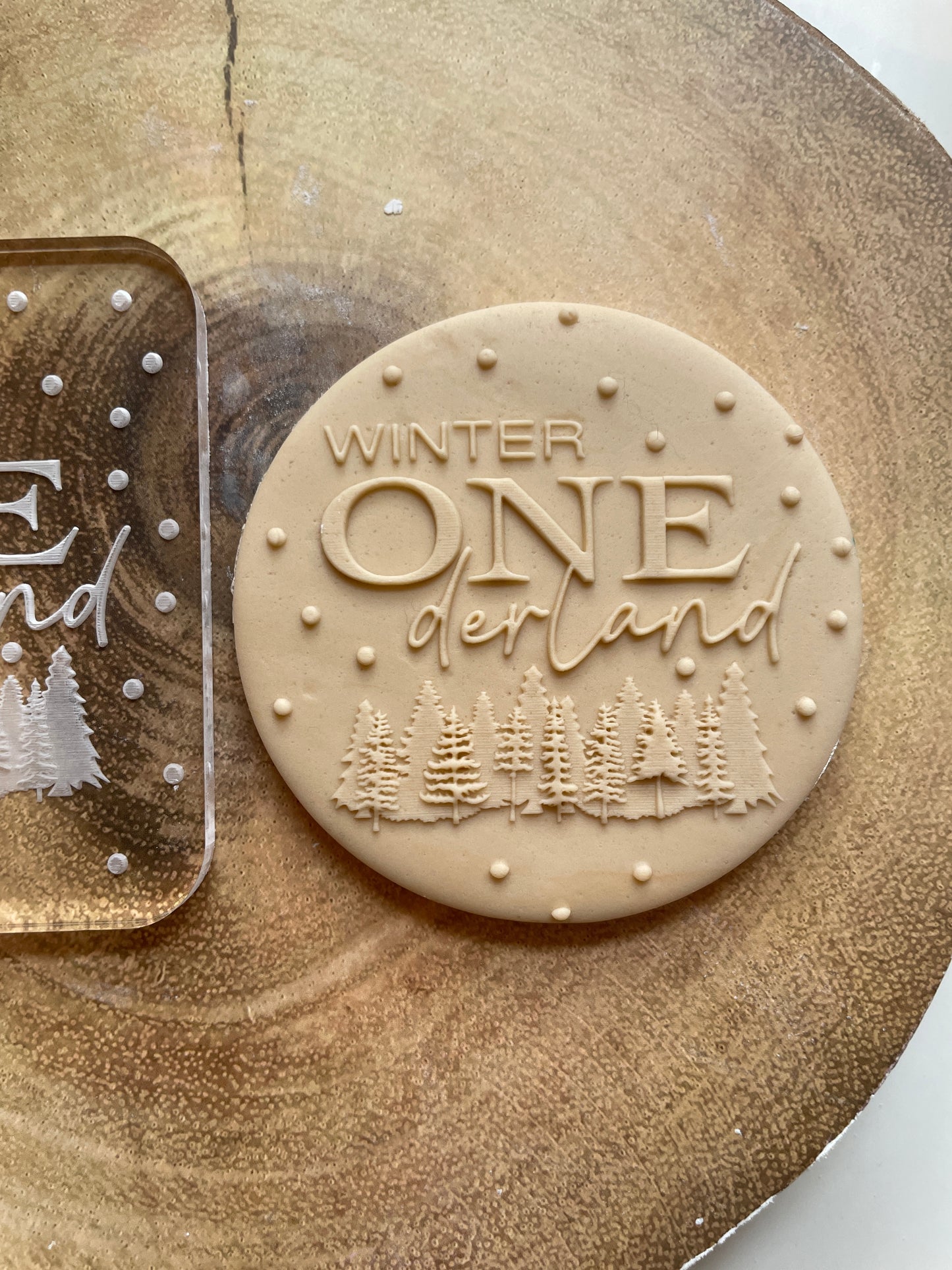 Winter Onderland | Acrylic Debosser / Embosser