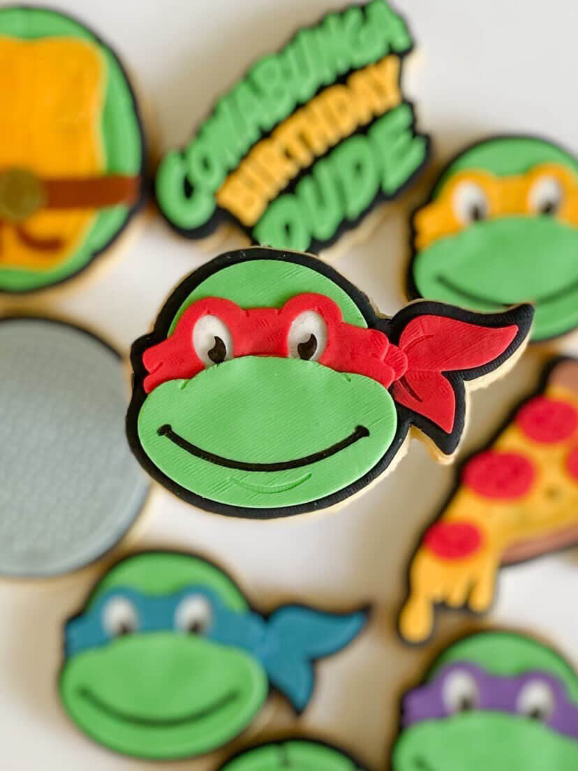 Ninja Turtle Head | Embosser / Debosser And Cutter Set