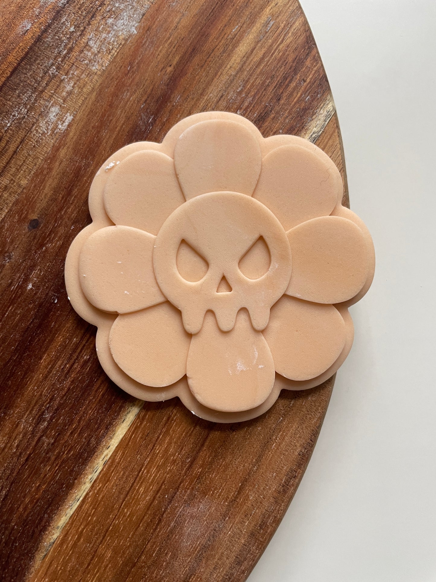 Skull Flower | Embosser And Cutter STL File