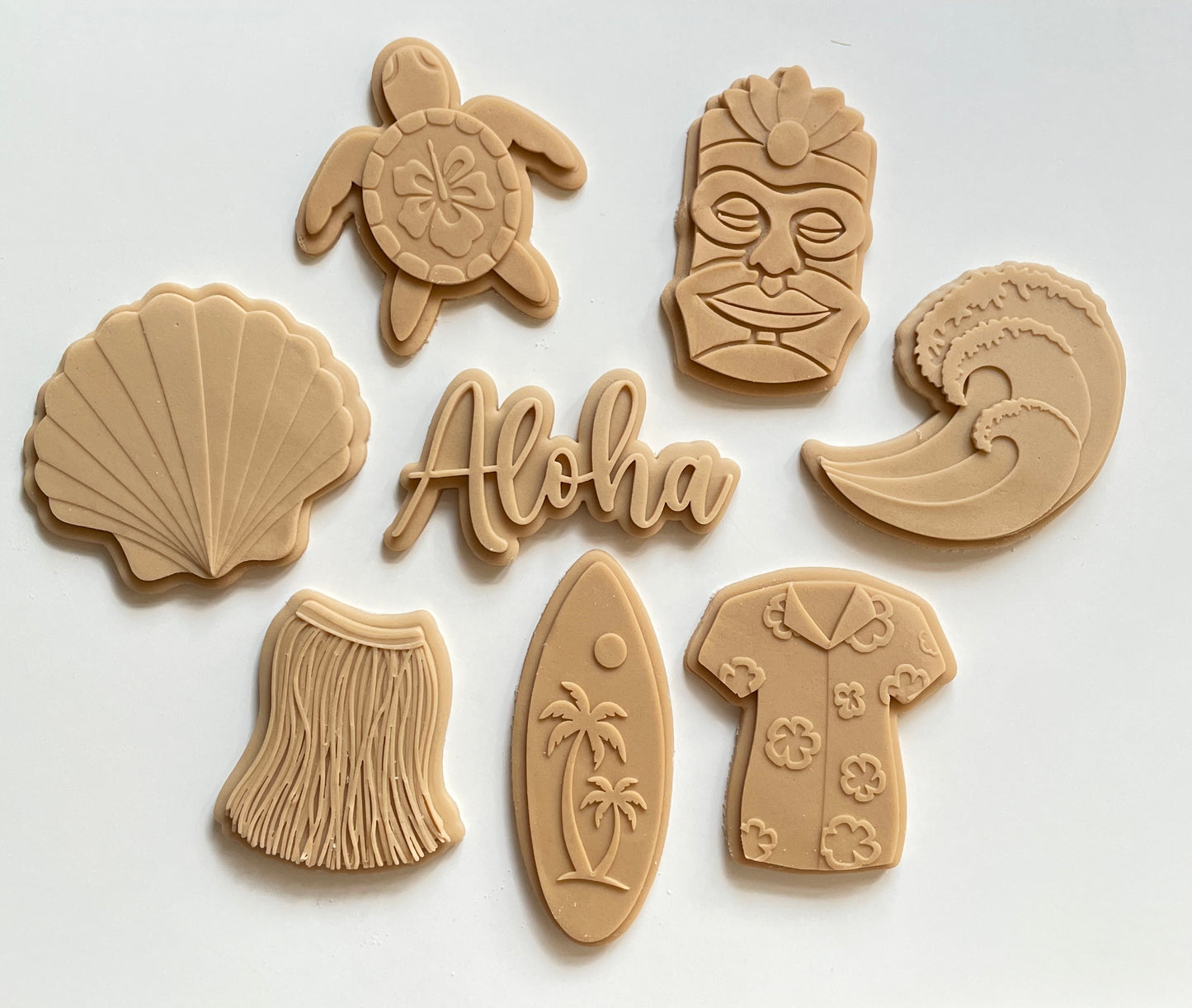 Hawaiian Grass Skirt | Embosser / Debosser And Cutter Set