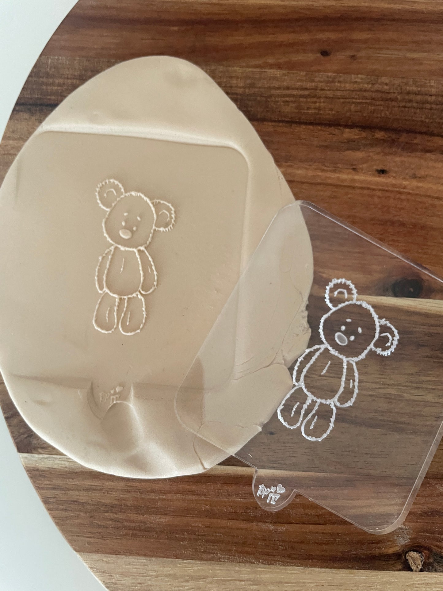 Cute Fluffy Teddy Bear | Debosser / Embosser