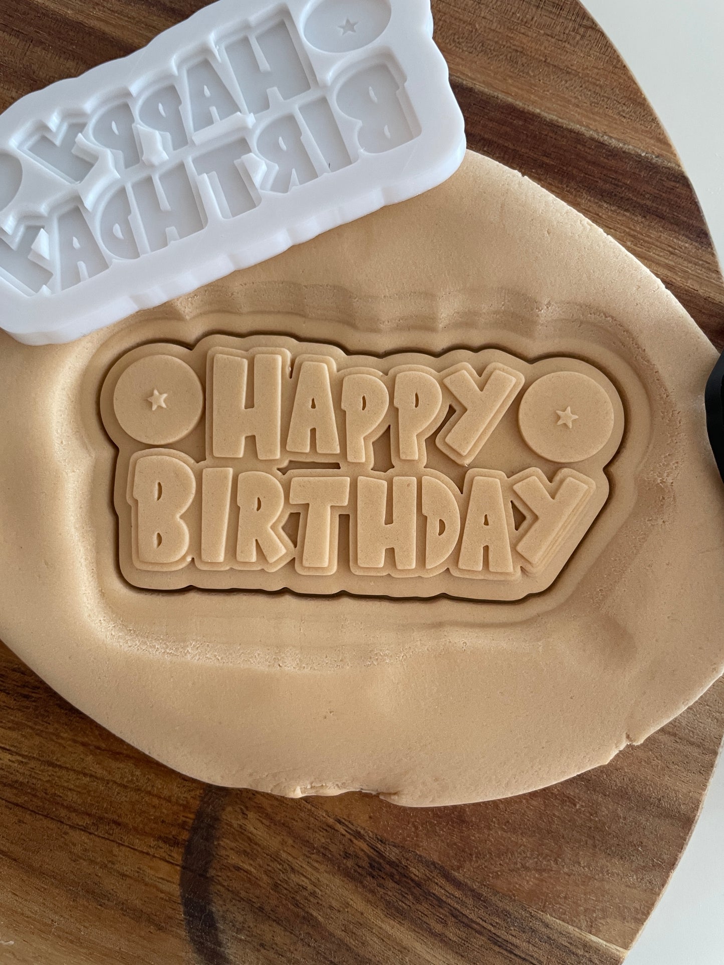 Happy Birthday DBZ  | Embosser And Cutter STL File