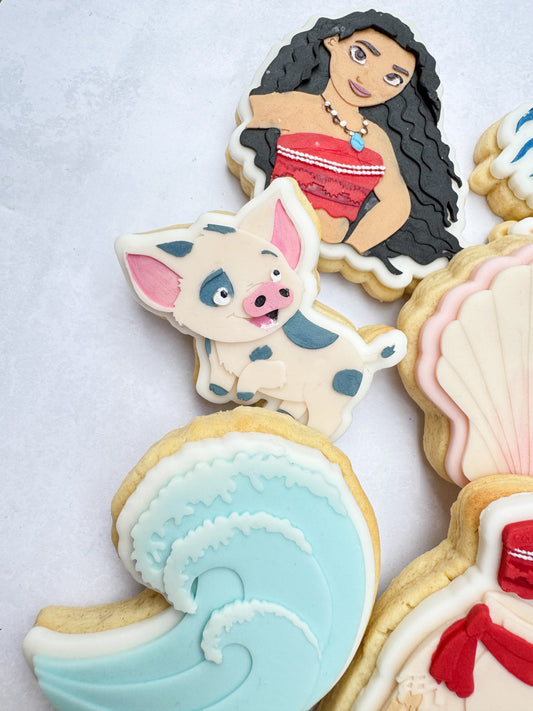Pua Pig Moana Theme | Embosser/ Debosser And Cutter Set