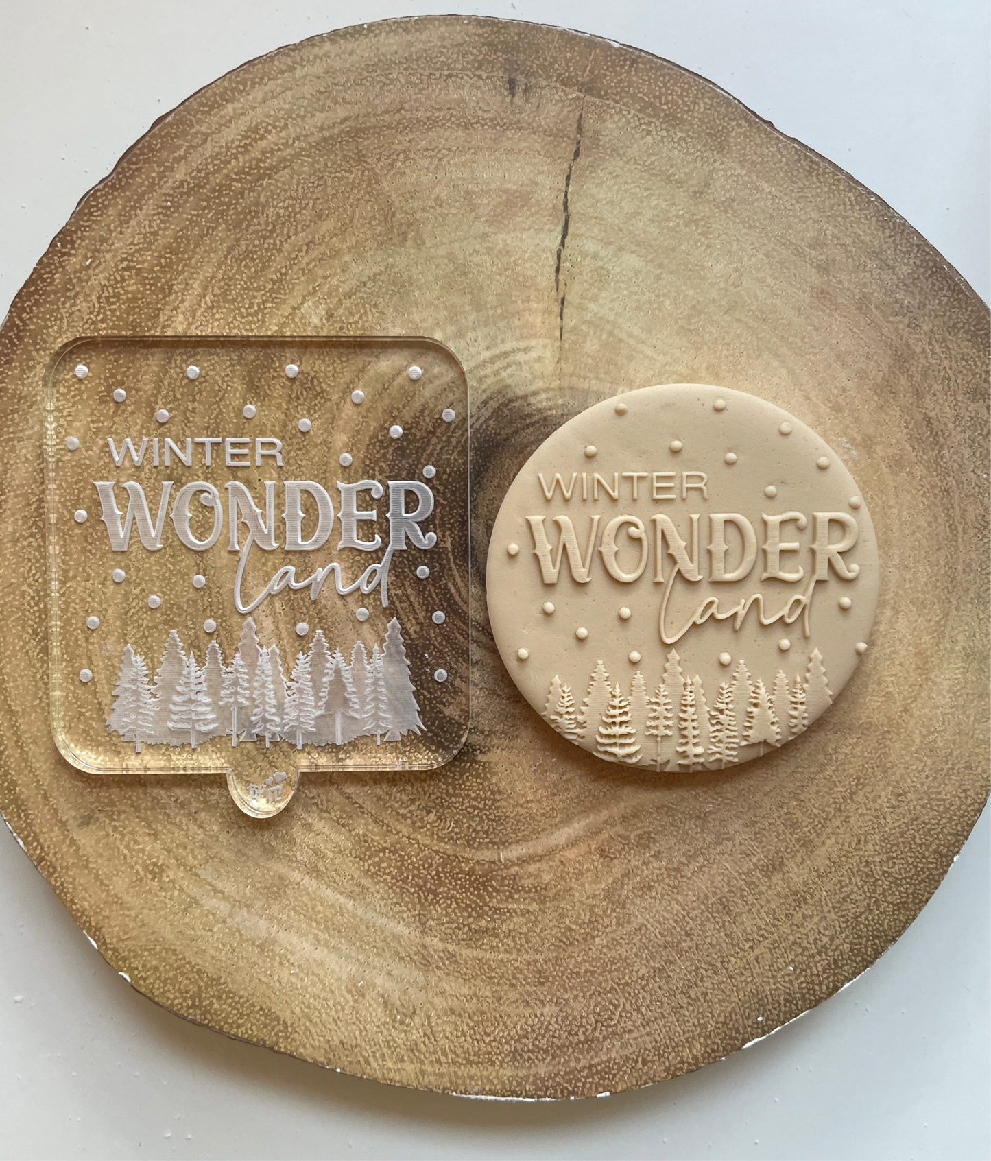 Winter Wonderland | Acrylic Debosser / Embosser.