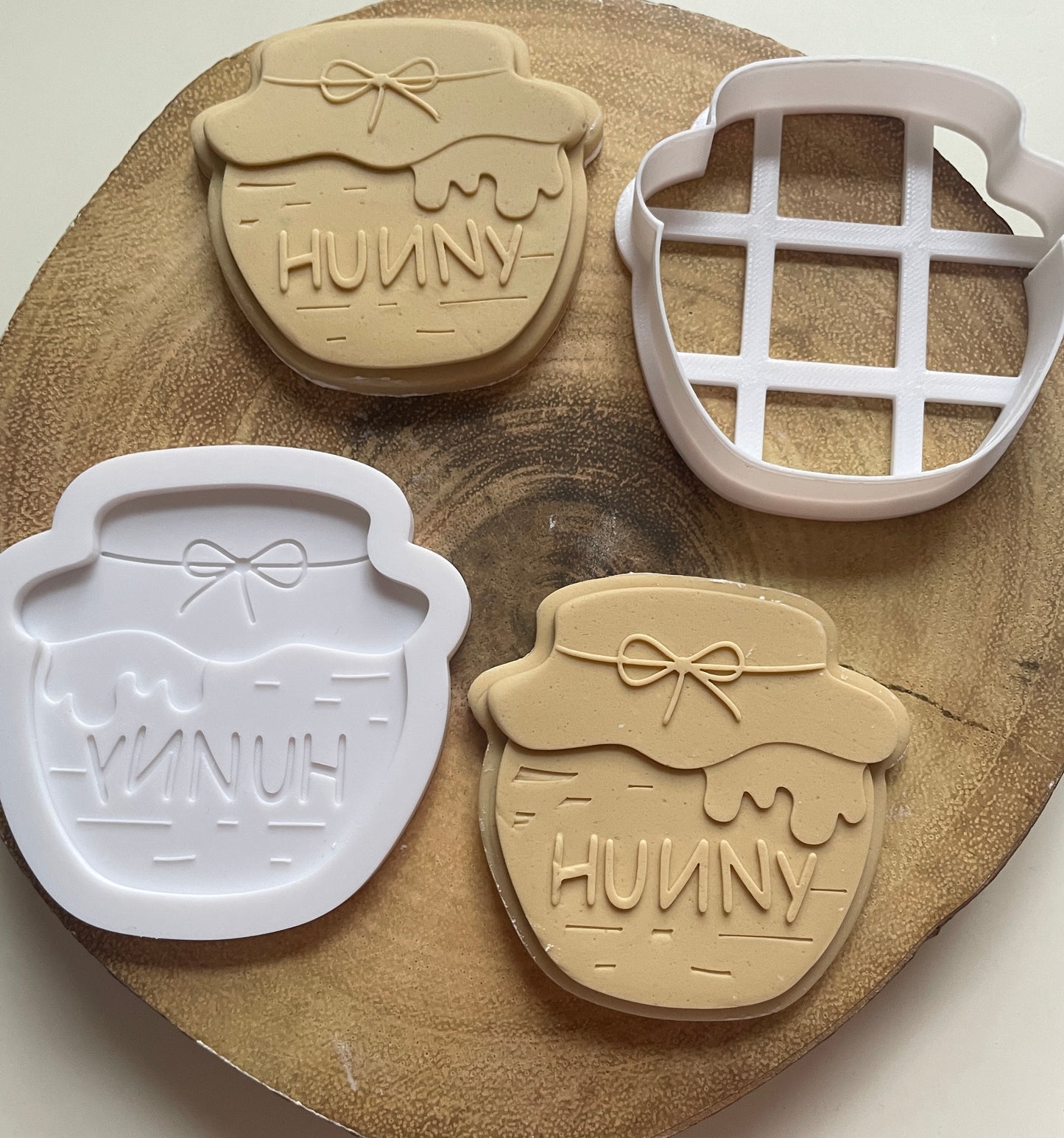Honey Pot Debosser / Embosser and Cutter set