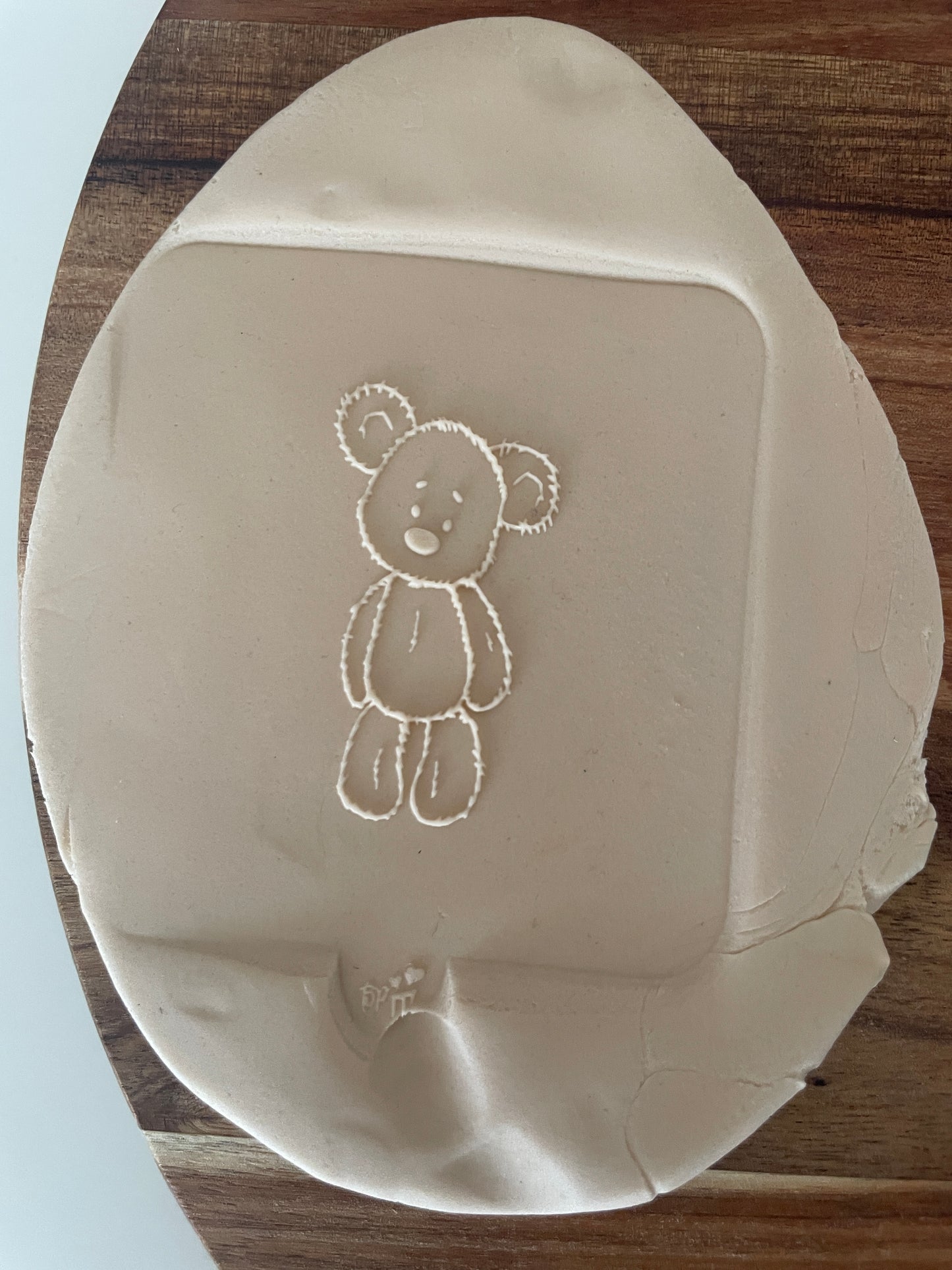Cute Fluffy Teddy Bear | Debosser / Embosser