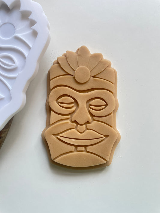 Tiki Mask  | Embosser / Debosser And Cutter Set