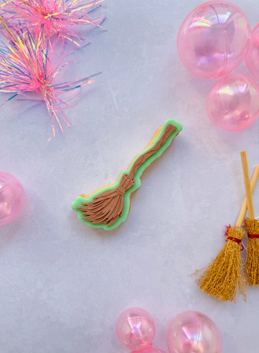 Wicked Witch Broomstick | Embosser / Debosser And Cutter