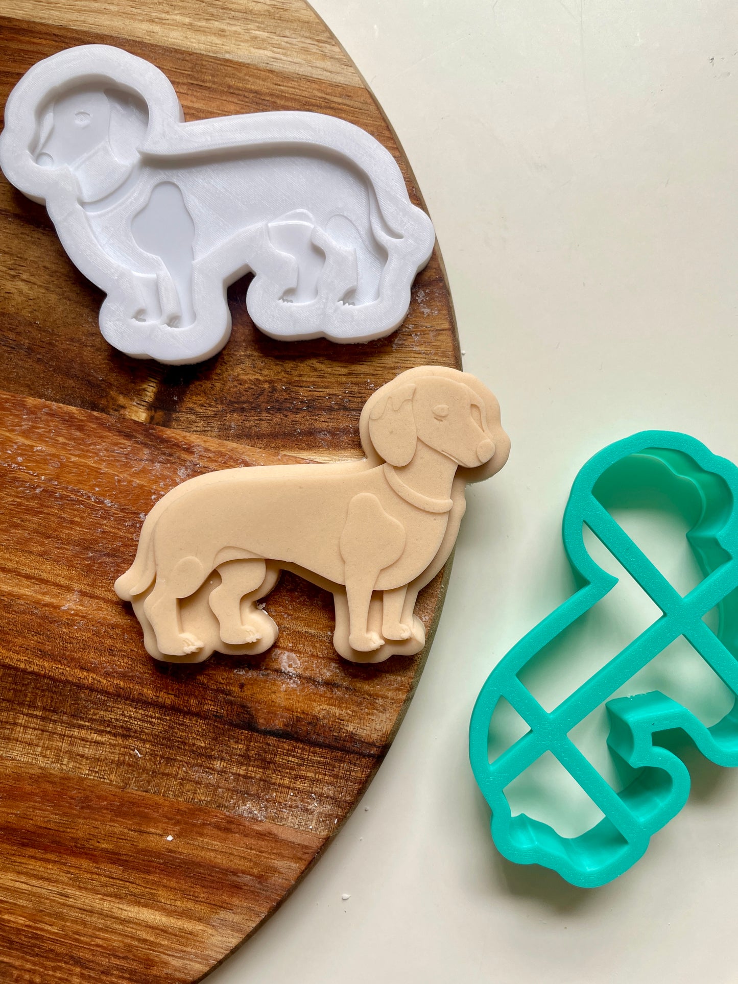 Sausage Dog Dachshund  | Debosser / Embosser And Cutter Set