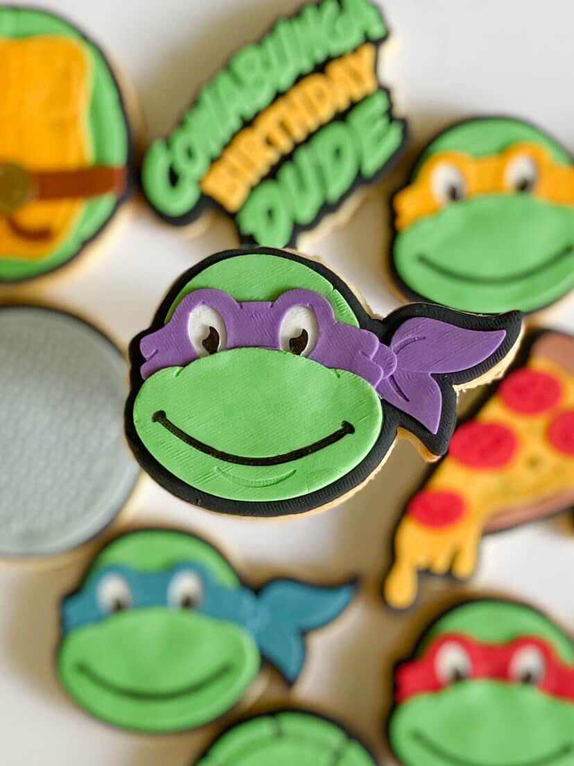 Ninja Turtle Head | Embosser / Debosser And Cutter Set