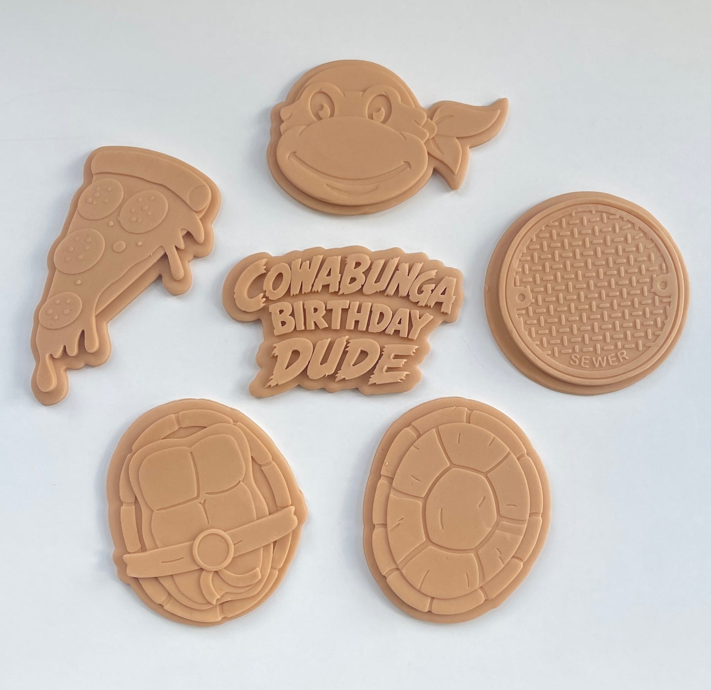 Ninja Turtle Head | Embosser / Debosser And Cutter Set