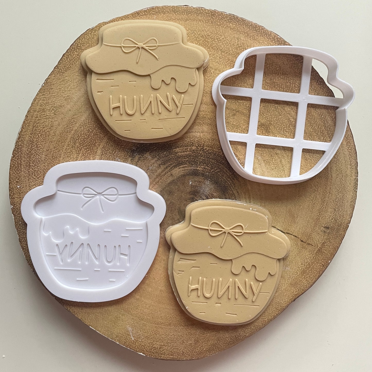 Honey Pot Debosser / Embosser and Cutter set