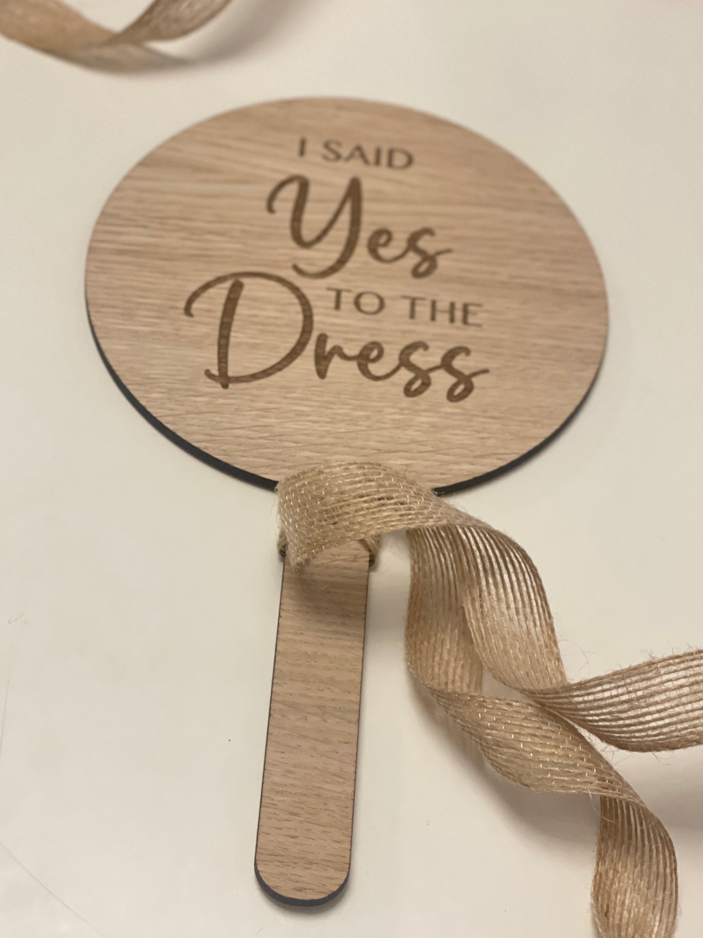 I said yes to the dress wooden paddle 