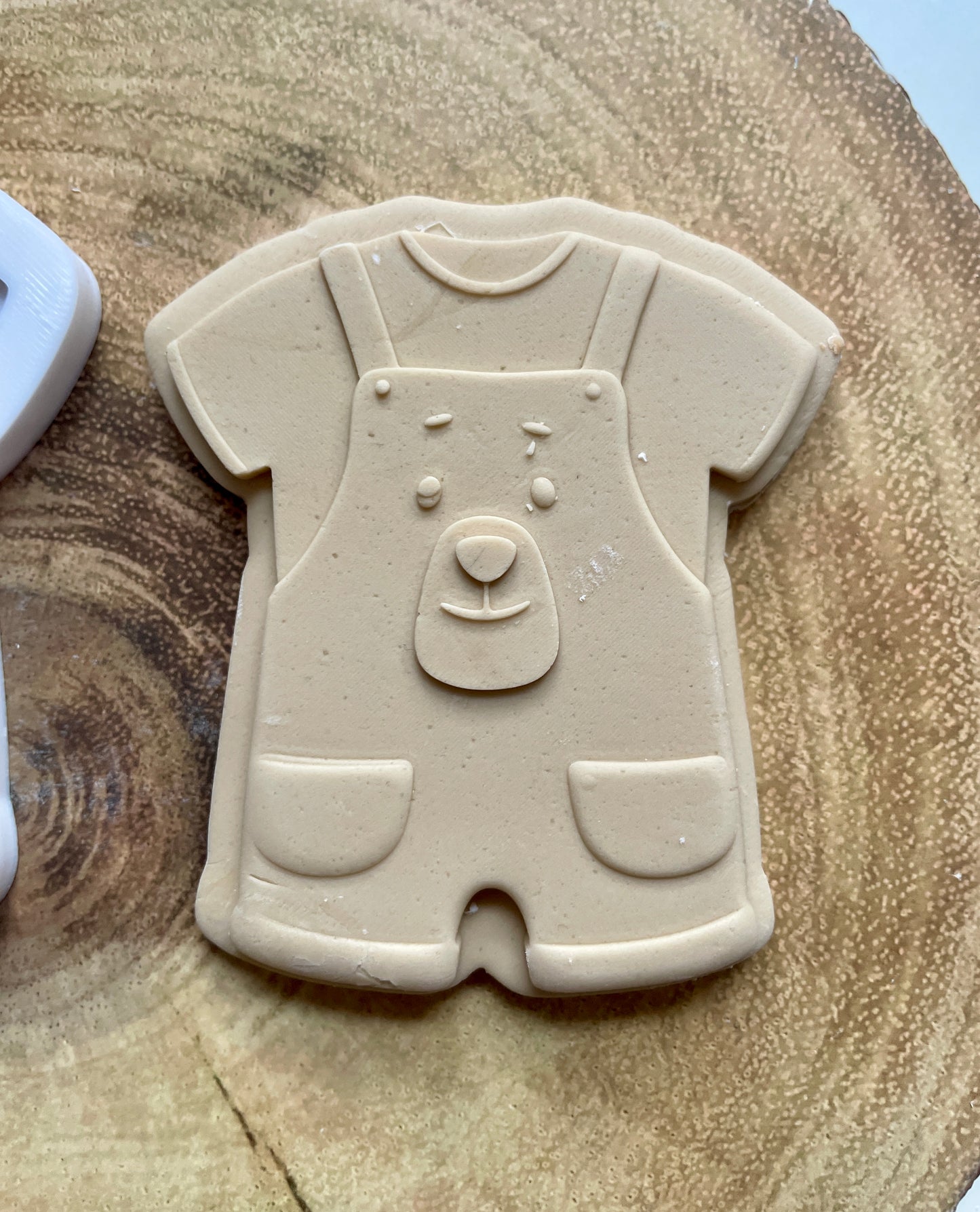 Teddy Bear Baby Romper / Bodysuit | Debosser / Embosser and Cutter Set