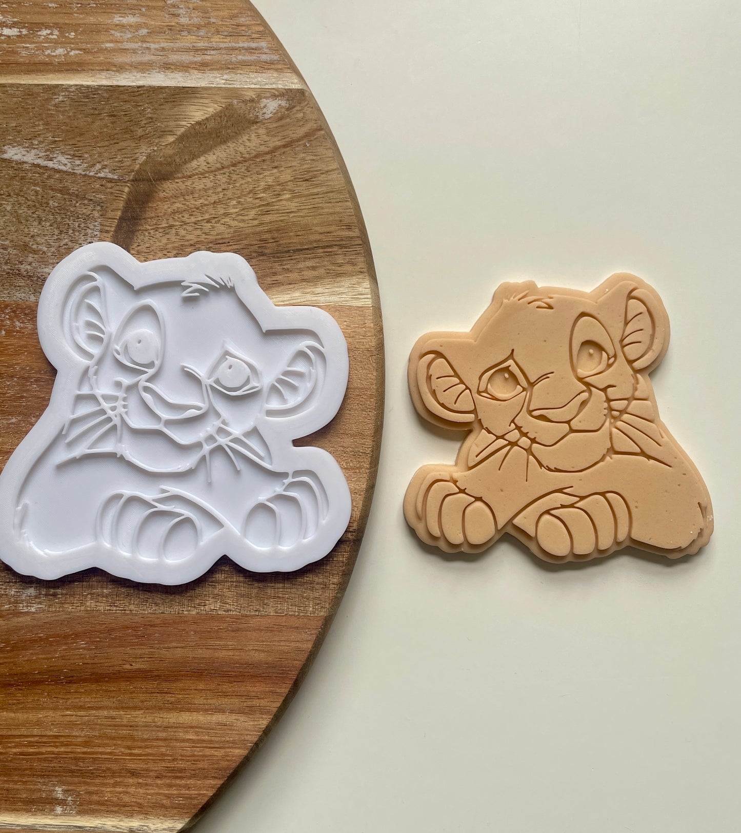 Cute Lion Cub | Stamp And Cutter Set