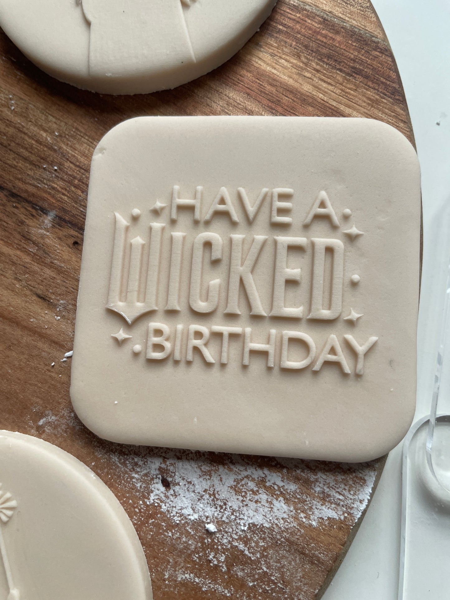 Have A Wicked Birthday | Embosser / Debosser. Acrylic Embosser