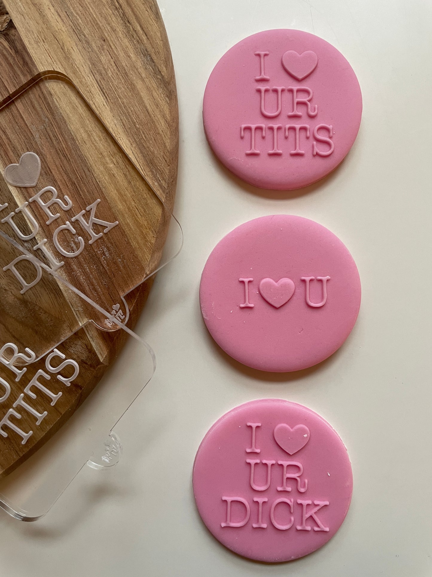 I Love UR Tits  | Embosser / Debosser