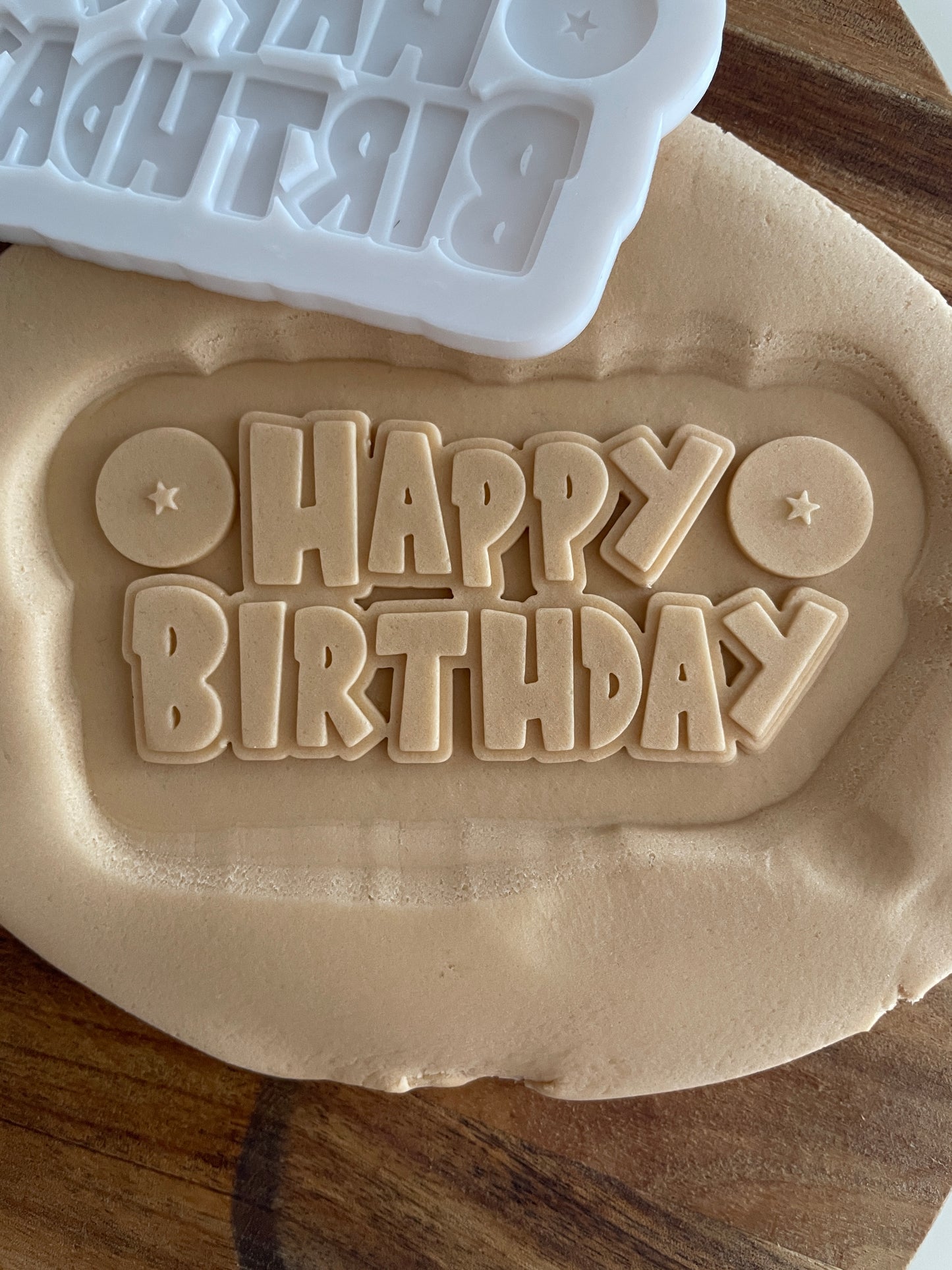 Happy Birthday DBZ | Embosser / Debosser And Cutter Set