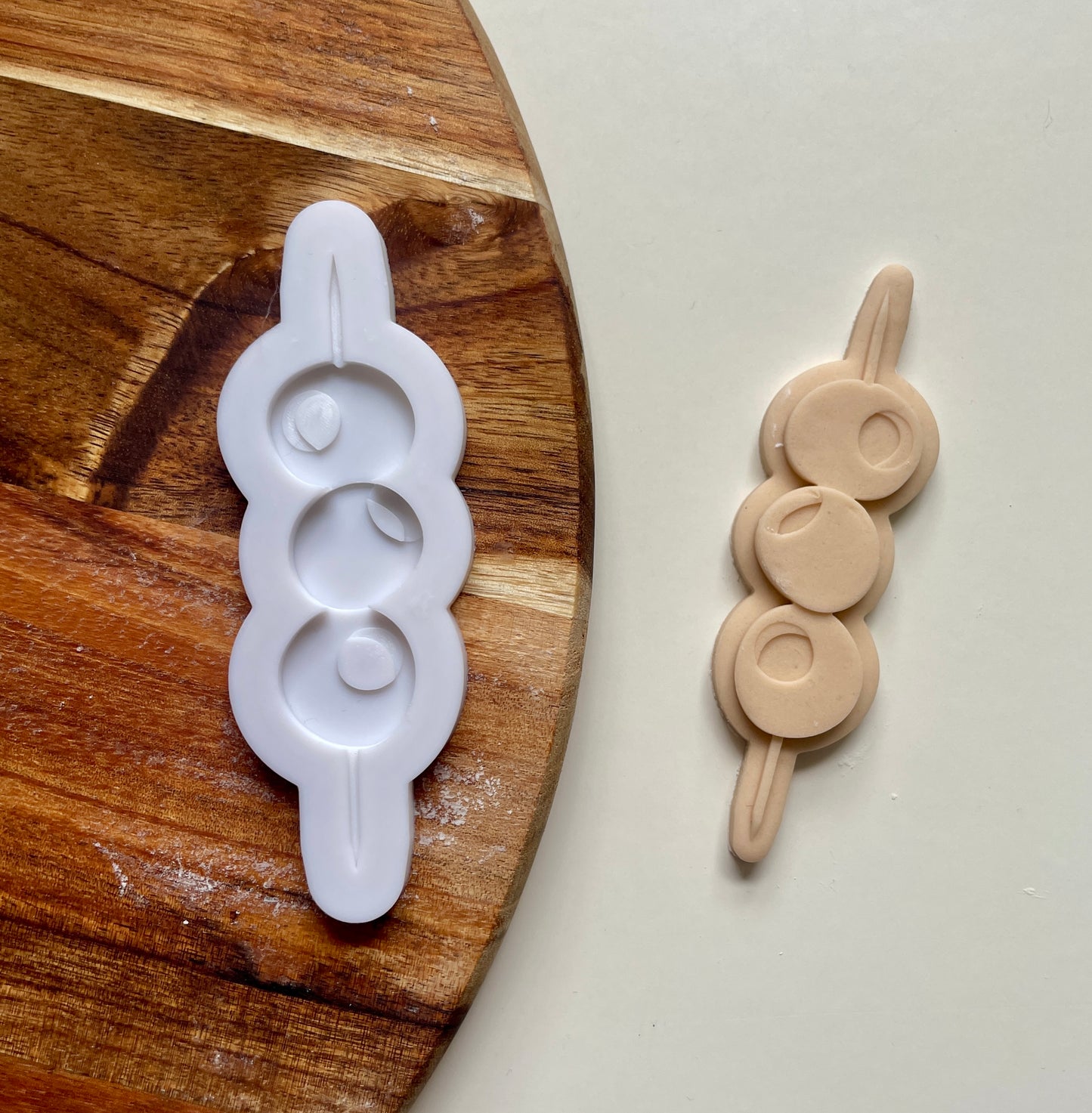 Olives On A Cocktail Stick | Debosser / Embosser And Cutter Set