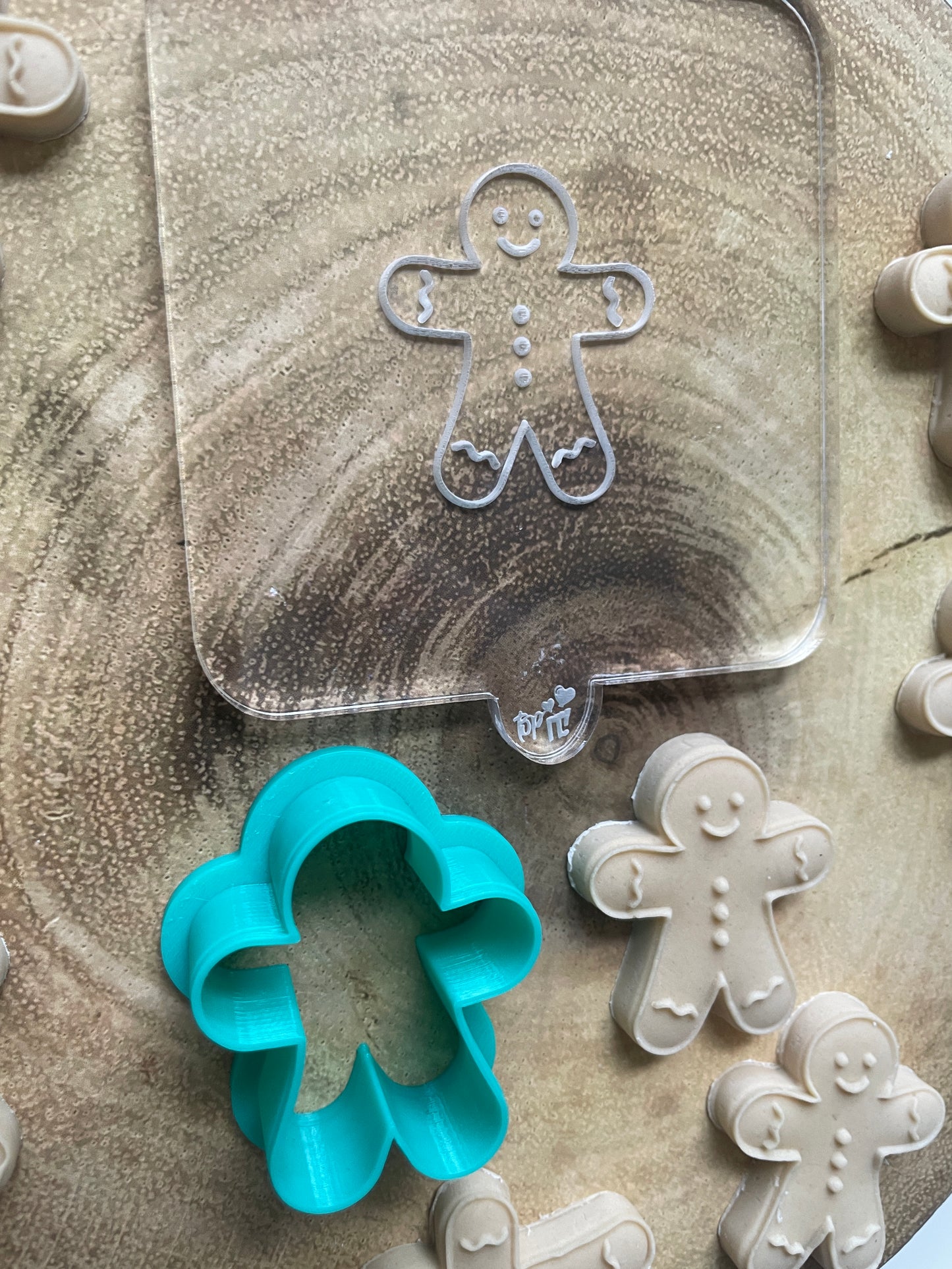 Mini Gingerbread Man | Debosser / Embosser And Cutter Set