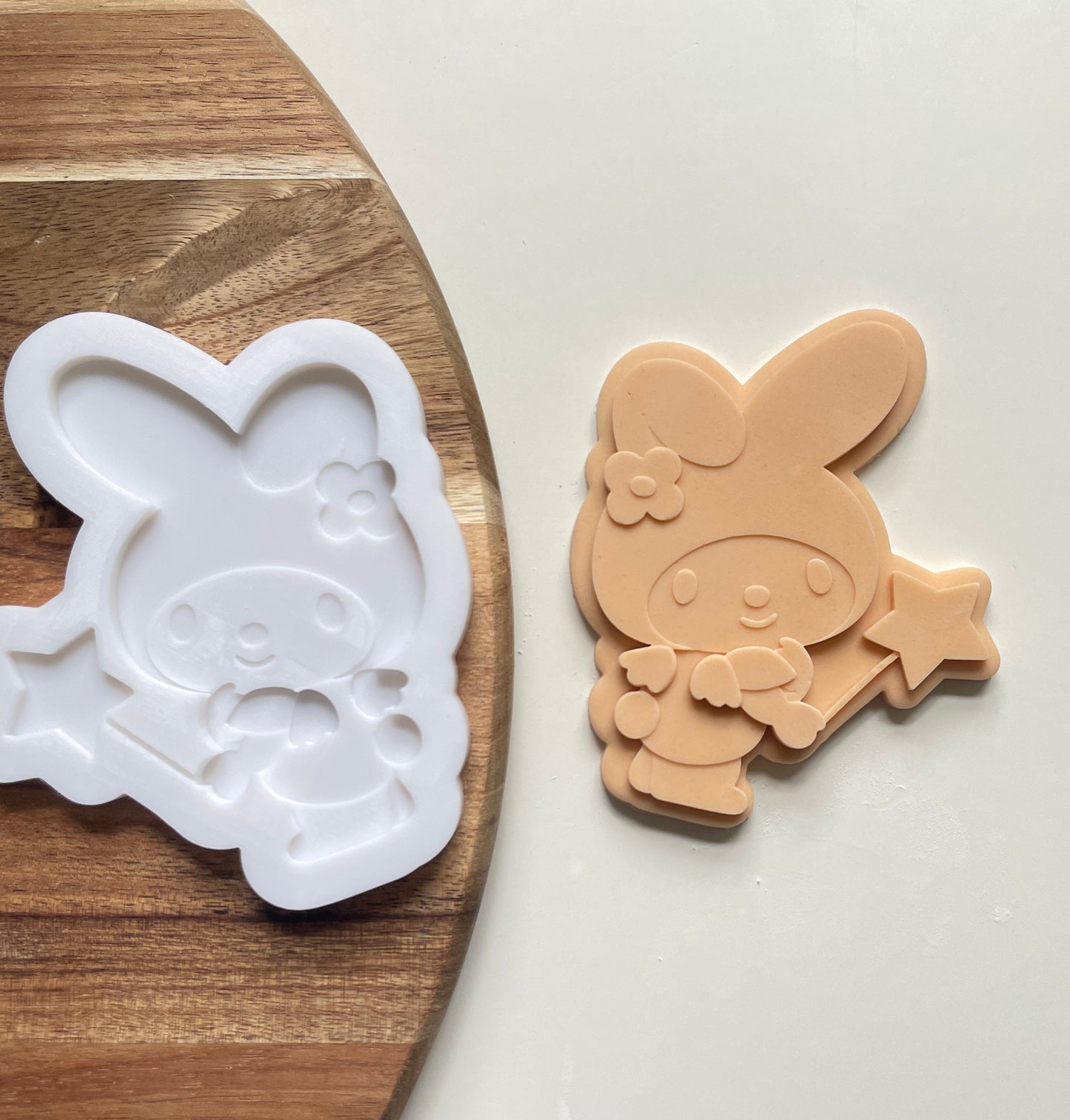 Rabbit With Wand | Embosser / Debosser And Cutter Set