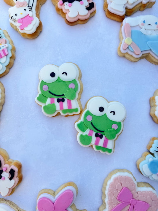 Hello kitty themed Debossers and cutters for fondant  frog 