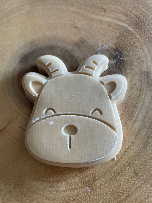 Cute Farm Goat |  Debosser And Cutter Set
