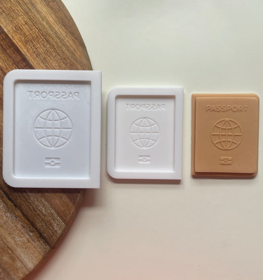 Passport And Suitcase | Embosser / Debosser And Cutter Set. 3D printed.