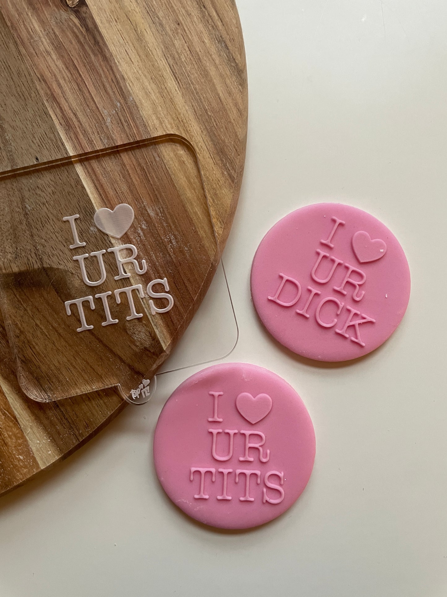 I Love UR Tits  | Embosser / Debosser