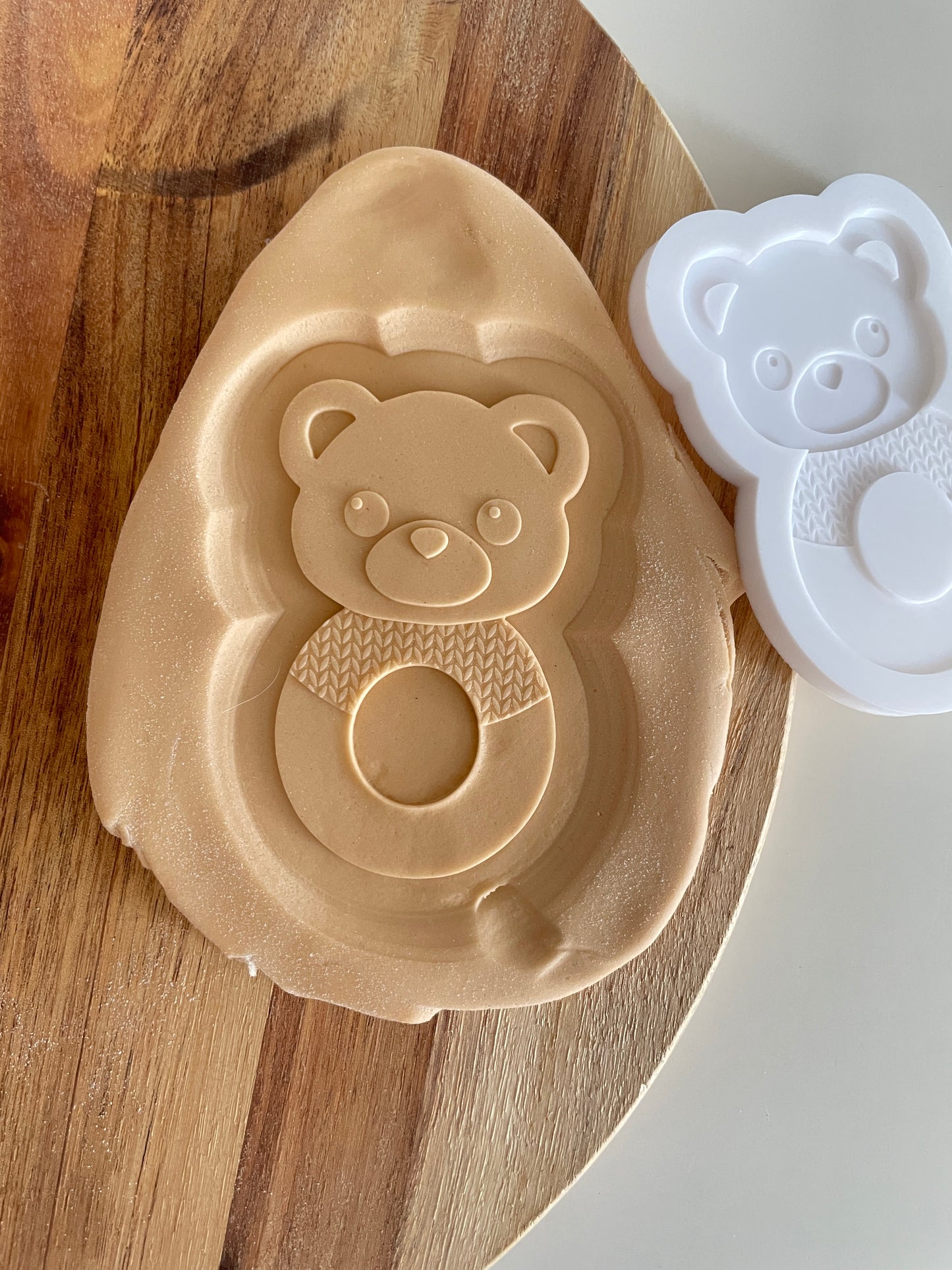 Teddy Bear Rattle | Embosser / Debosser And Cutter Set