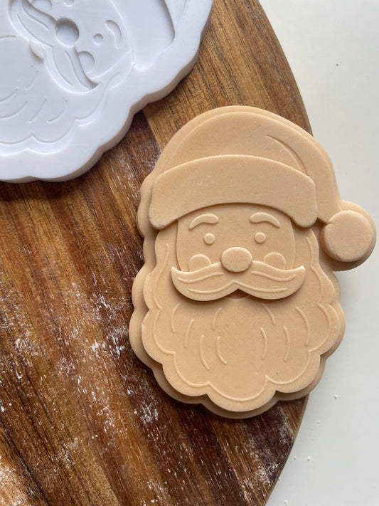 Santa Claus Face | Embosser / Debosser And Cutter Set