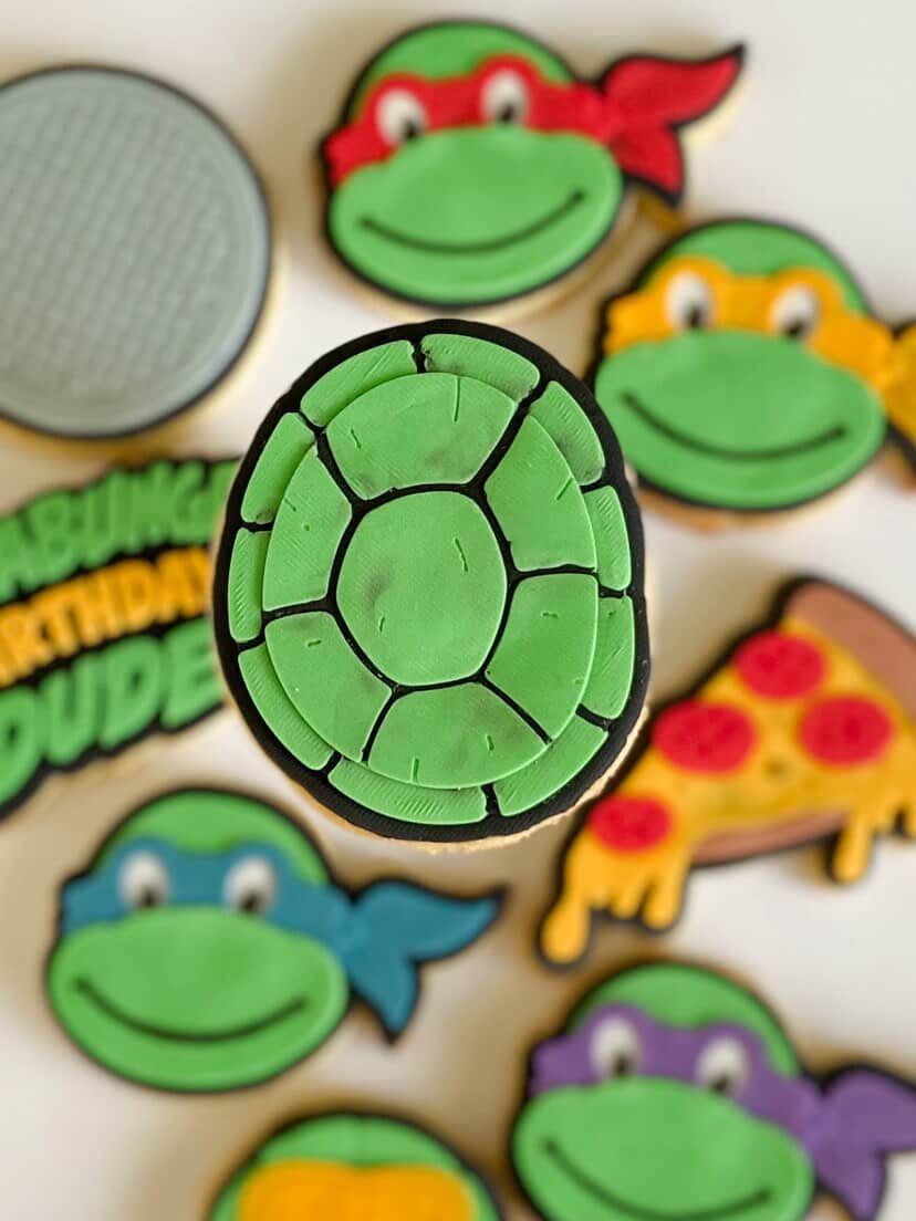 Ninja Turtle Head | Embosser / Debosser And Cutter Set