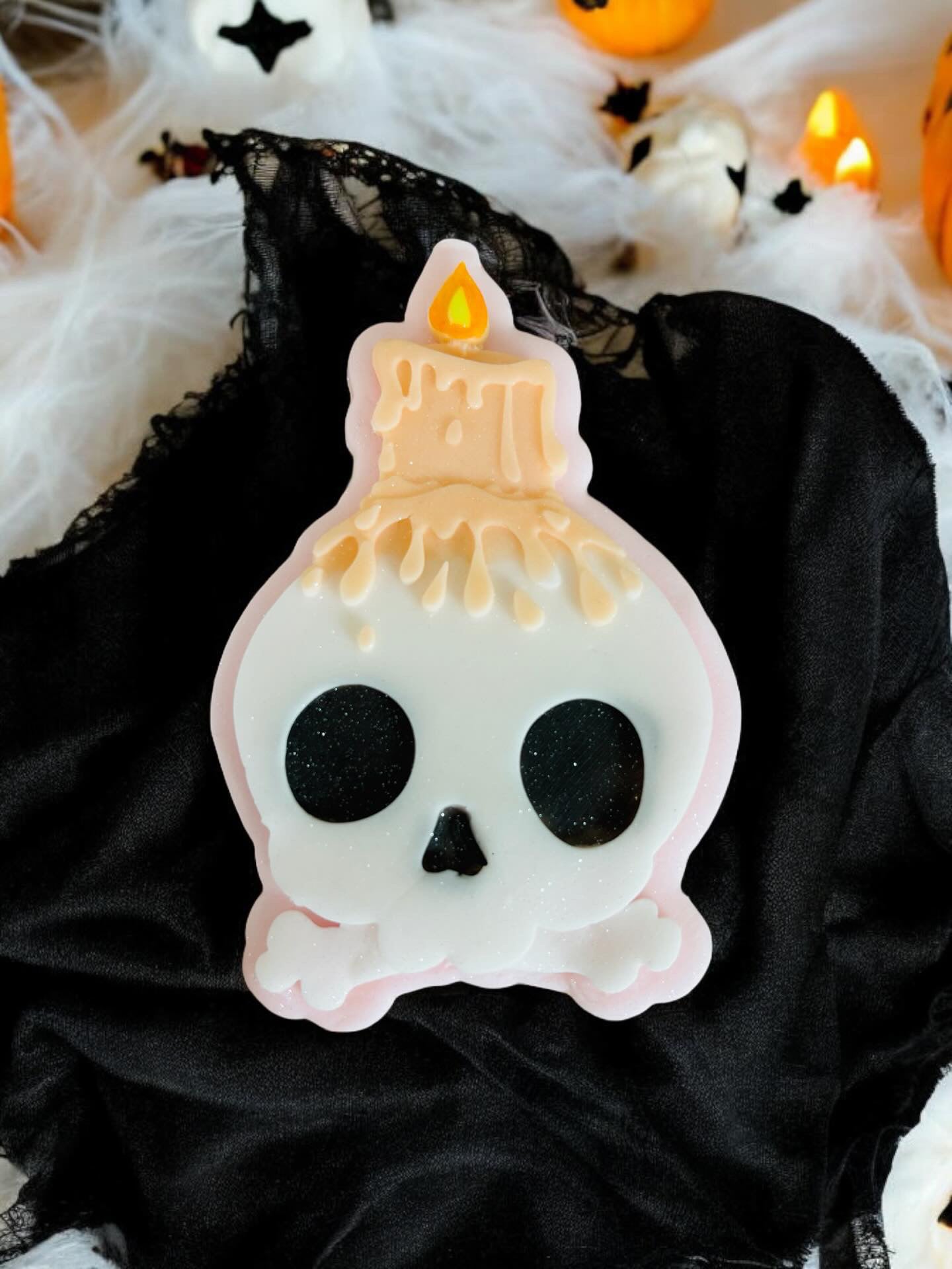 Candle On Skull | Debosser And Cutter Set