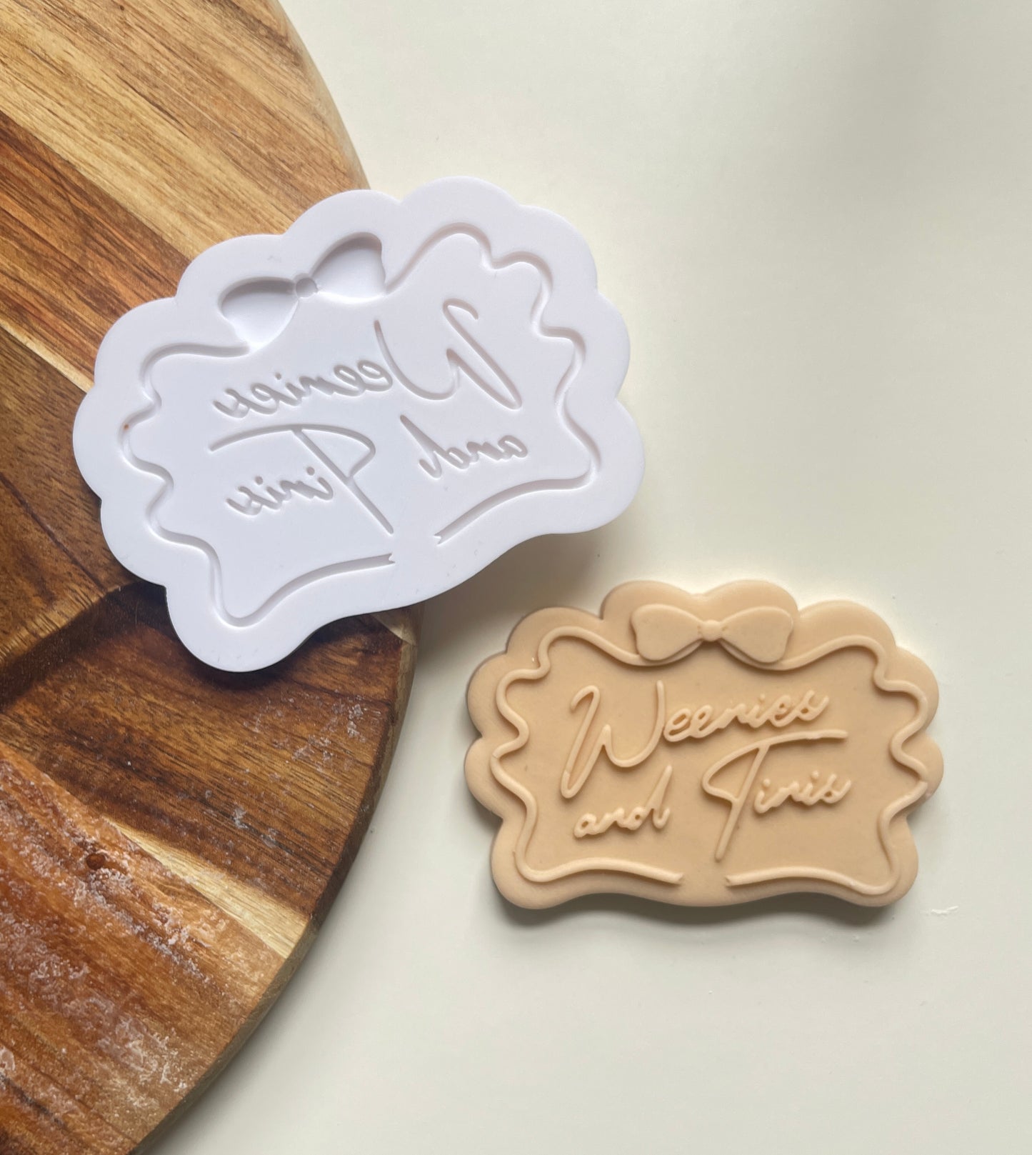 Weenies And Tinis | Debosser / Embosser And Cutter Set