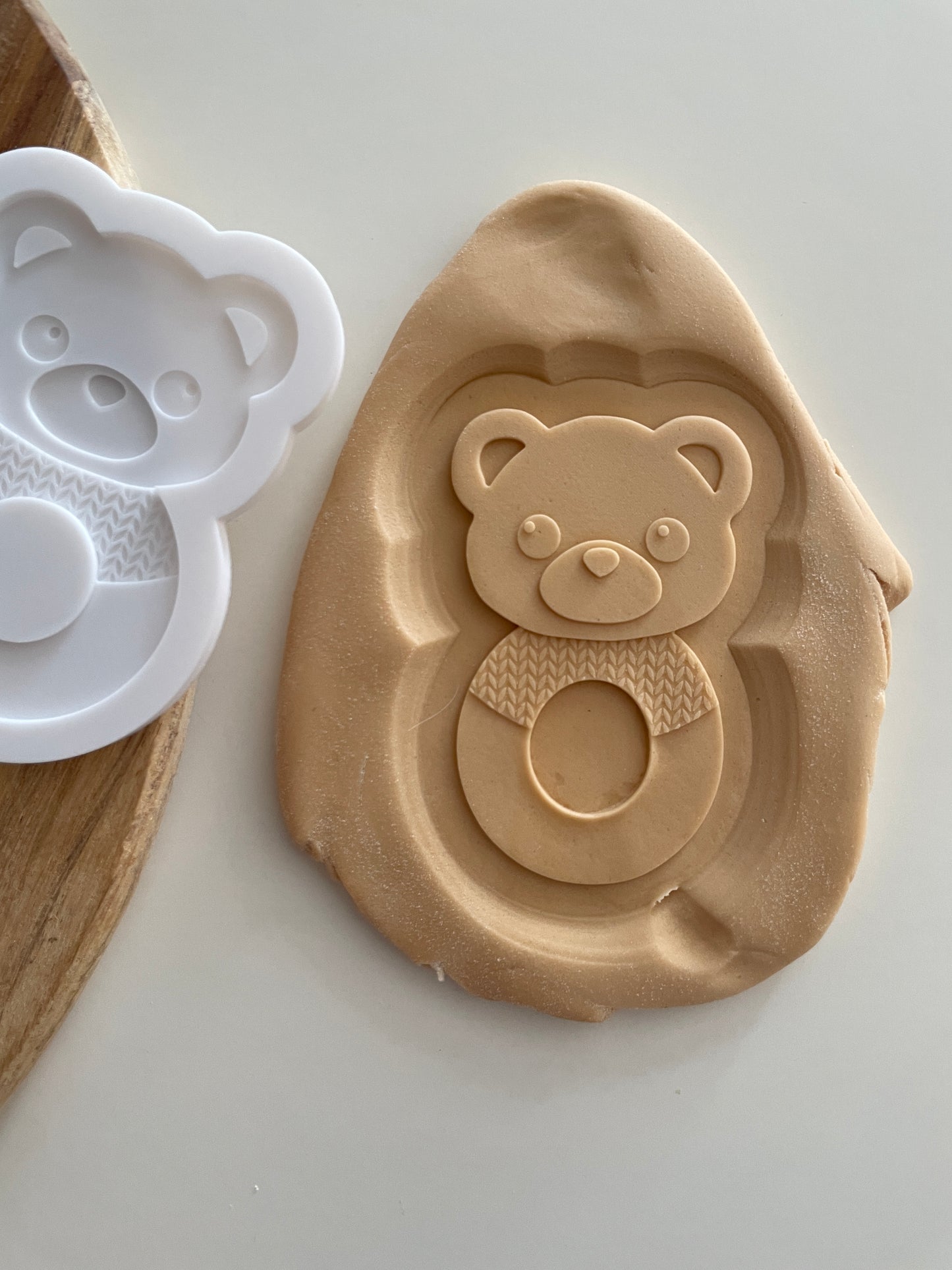 Teddy Bear Rattle | Embosser / Debosser And Cutter Set