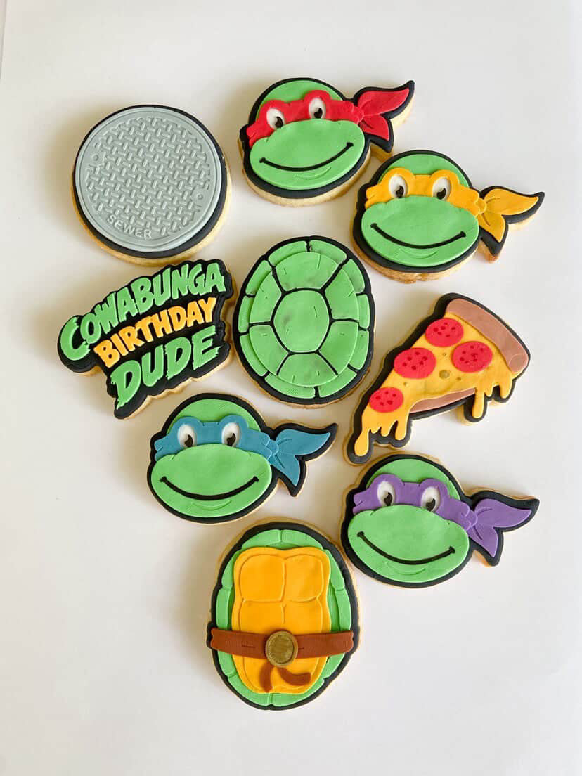 Ninja Turtle Head | Embosser / Debosser And Cutter Set